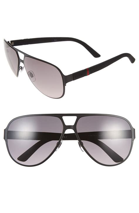 gucci 62mm shield aviator sunglasses|Gucci aviator prescription sunglasses.